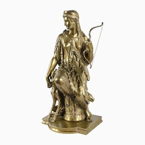 Peiffer, Diana the Hunter, Late 19th Century, Bronze-RVK-1793541