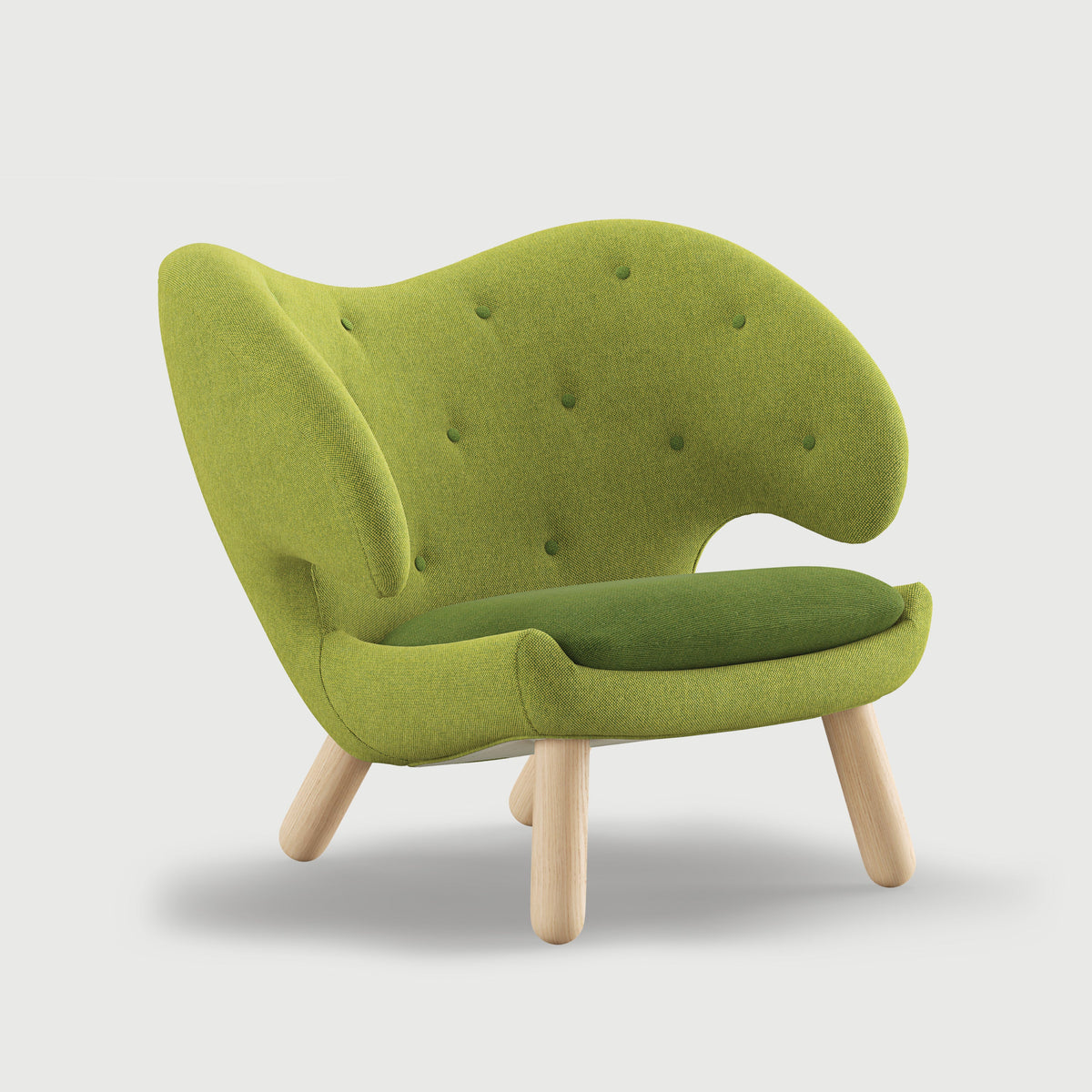 THE PELICAN CHAIR (With Buttons) — Hallingdal | 980 / 960 / Oak Clear Oil