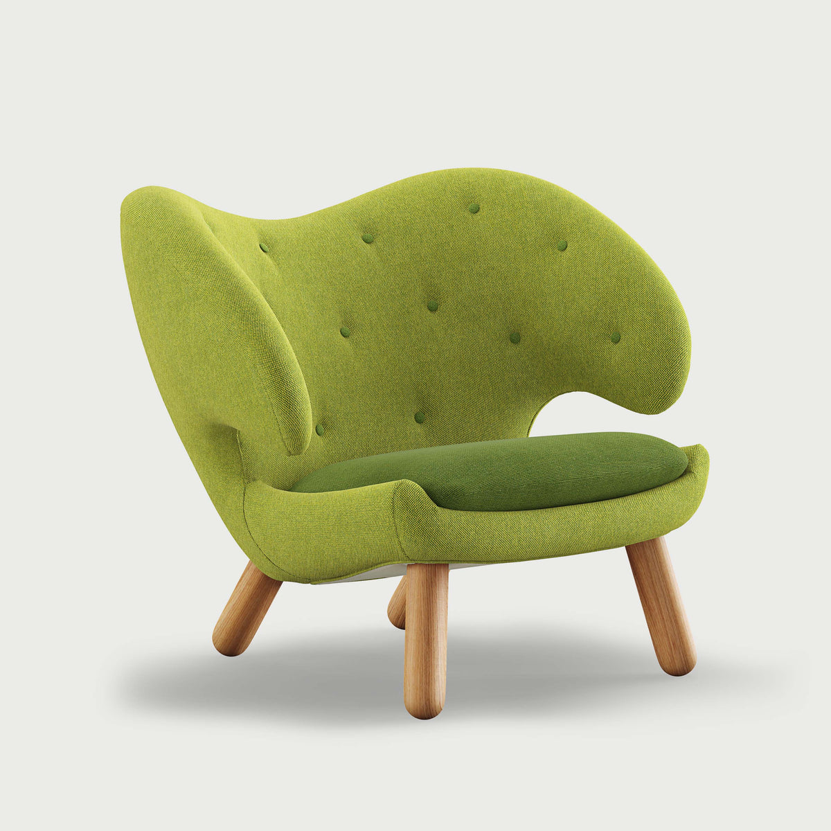 THE PELICAN CHAIR (With Buttons) — Hallingdal | 980 / 960 / Oak Dark Oil