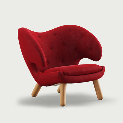 THE PELICAN CHAIR (With Buttons) — Vidar | 582 / Oak Dark Oil