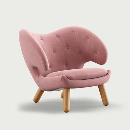 THE PELICAN CHAIR (With Buttons) — Vidar | 633 / Oak Dark Oil