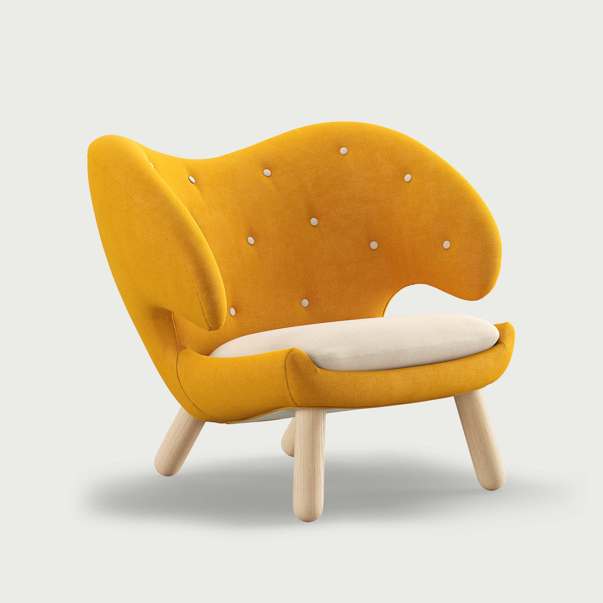 THE PELICAN CHAIR (With Buttons) — Hallingdal | 457 / 100 / Oak Clear Oil
