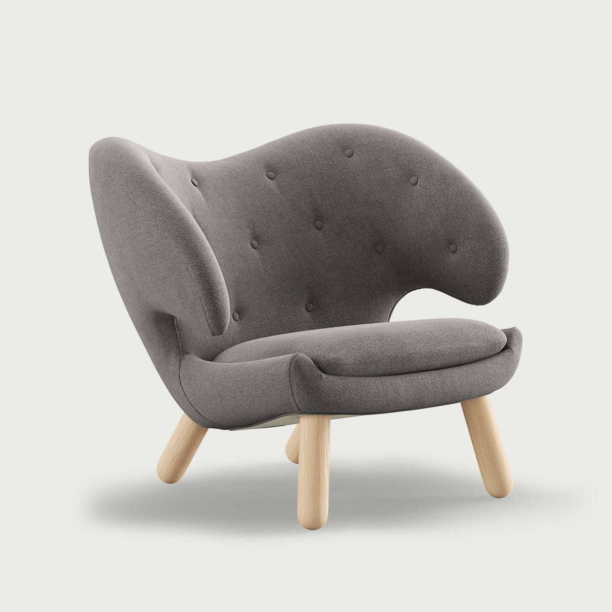 THE PELICAN CHAIR (With Buttons) — Vidar | 152 / Oak Clear Oil