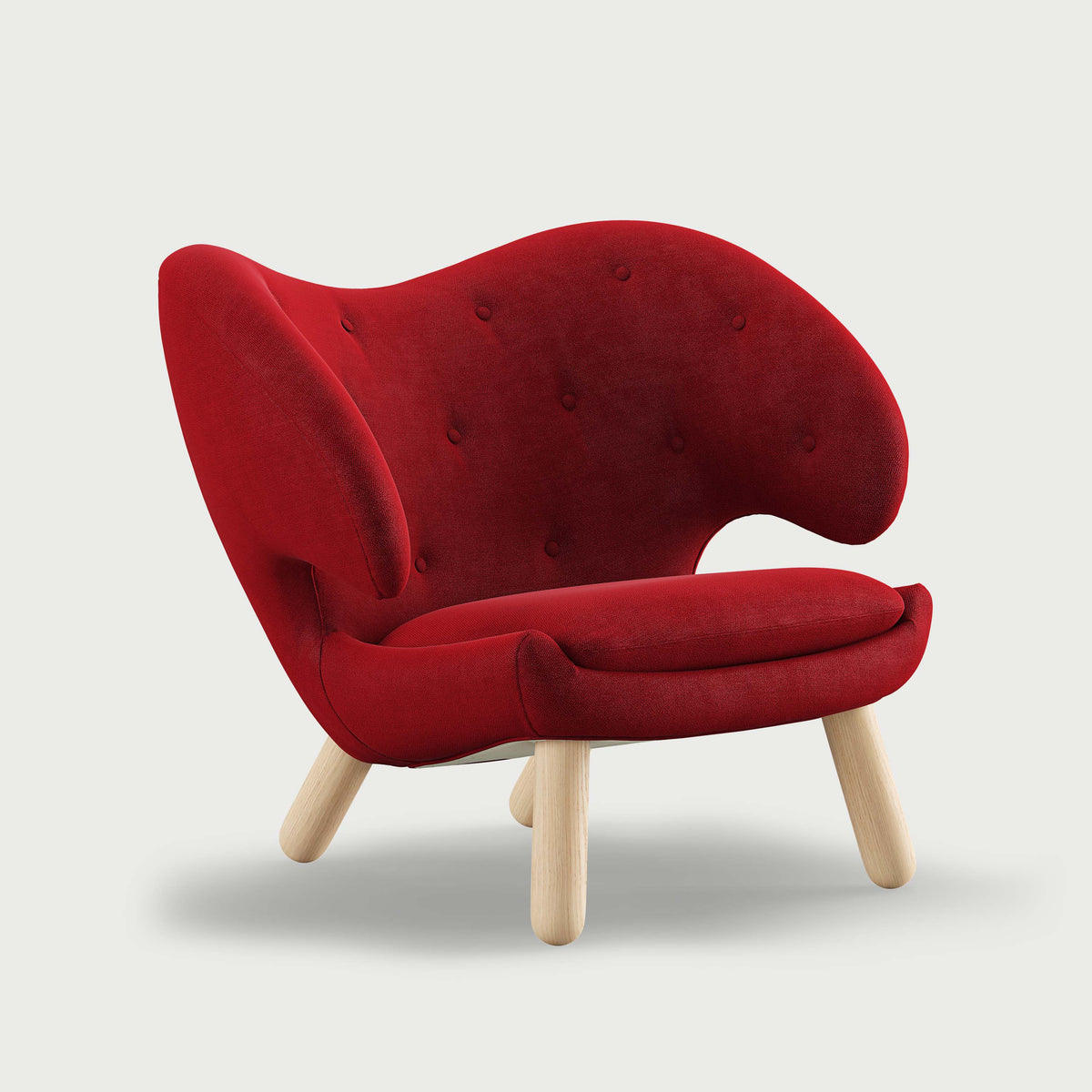 THE PELICAN CHAIR (With Buttons) — Vidar | 582 / Oak Clear Oil