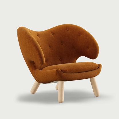 THE PELICAN CHAIR (With Buttons) — Watercolour | Golden Syrup / Oak Clear Oil