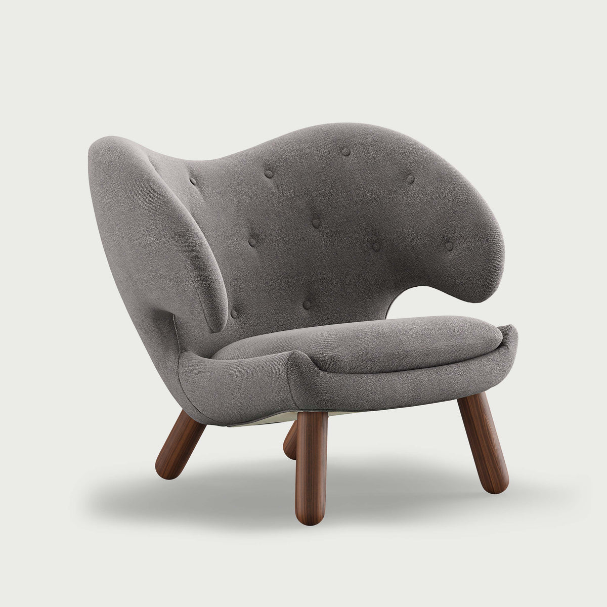 THE PELICAN CHAIR (With Buttons) — Vidar | 152 / Walnut