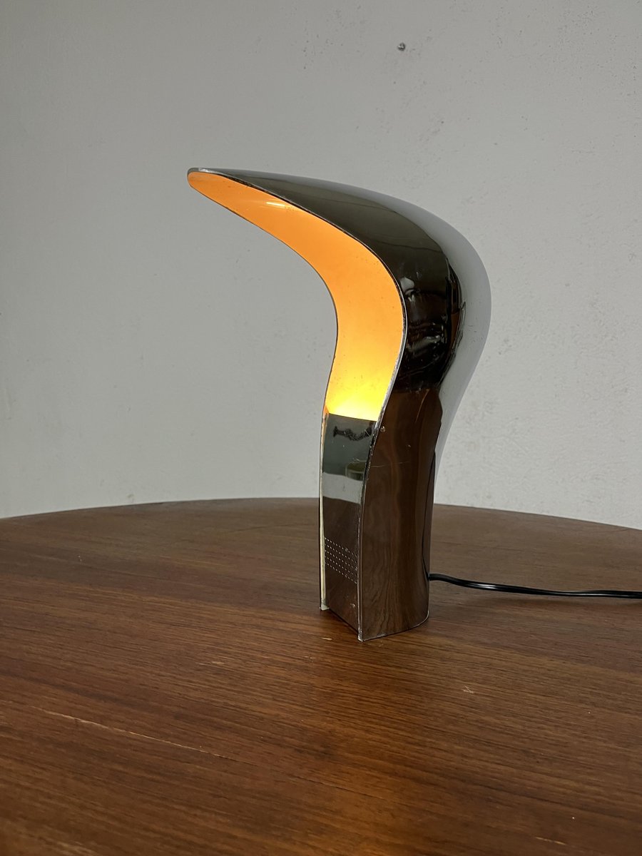 Pelota Model Plastic Table Lamp by Casati and Ponzio for Lamperti, 1970s