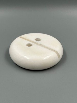 Pen Holder in Carrara Marble in Up & Up, Italy, 1970s-CZ-1673548