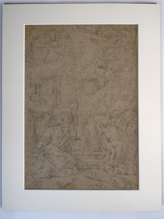 Pencil on Paper, After Sebastiano Ricci, Early 18th Century