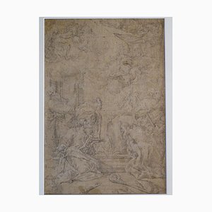 Pencil on Paper, After Sebastiano Ricci, Early 18th Century-MLN-912278