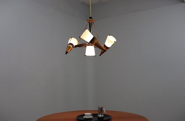 Pendant Ceiling Lamp from Lamperti, 1960s-ZQ-1756406