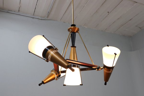 Pendant Ceiling Lamp from Lamperti, 1960s-ZQ-1756406