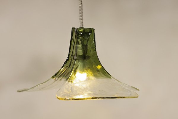 Pendant Flower-Shaped Lamp attributed to Carlo Nason for Kalmar Franken, Austria, 1960s-UQV-2028970