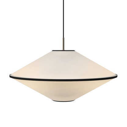 Edgeform Tafta Pendant Ø65 Black/Off-White