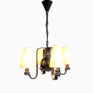 Pendant Lamp by Edgar-William Brandt, France, 1930-FQ-1192045