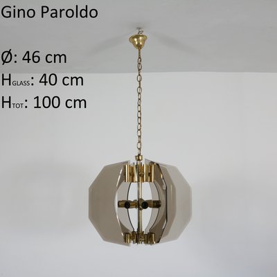 Pendant Lamp by Gino Paroldo-SXX-1072534