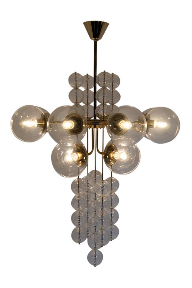 Pendant Lamp by Jaroslav Bejvl for Kamenický Šenov, 1960s