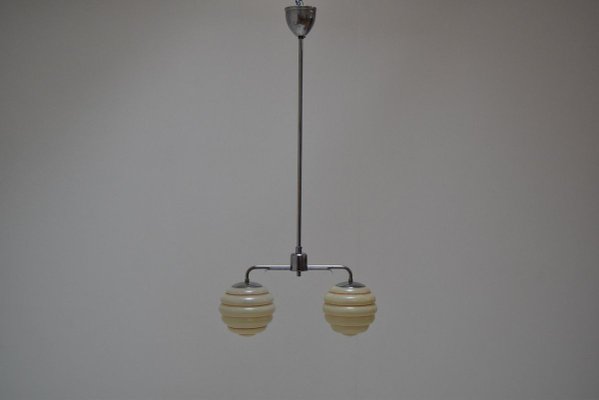 Pendant Lamp, Czechoslovakia, 1950s-TZ-838890