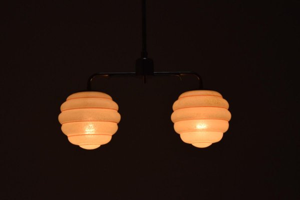 Pendant Lamp, Czechoslovakia, 1950s-TZ-838890