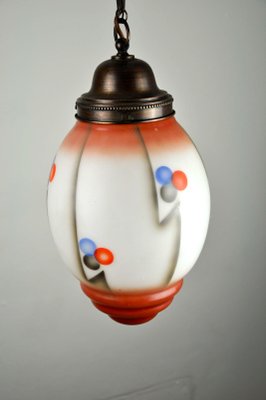 Pendant Lamp from Schott Gmbh, 1920s-ZDM-593533