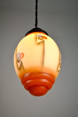 Pendant Lamp from Schott Gmbh, 1920s-ZDM-593533