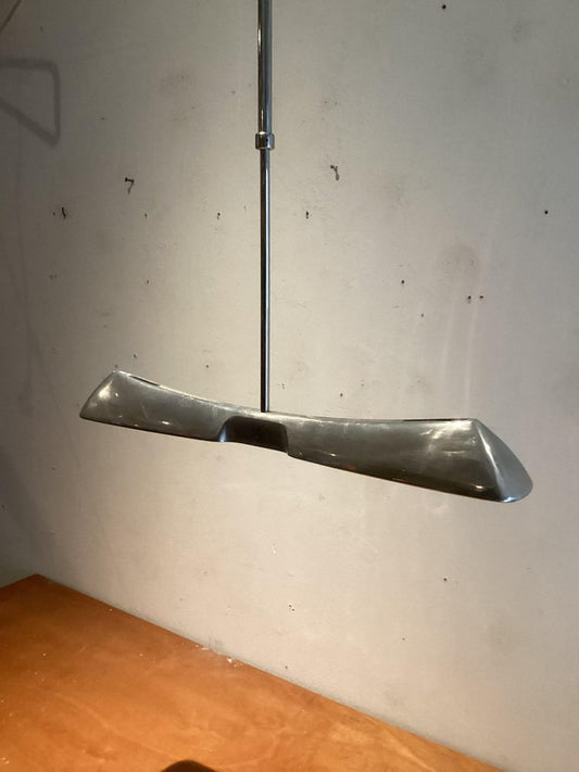 Pendant Lamp in Aluminum attributed to Jorge Pensi