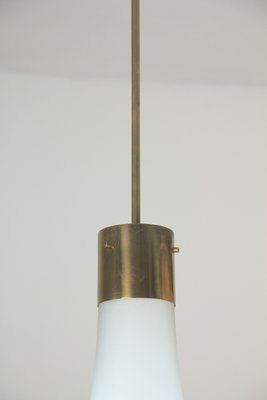 Pendant Lamp in Glass and Brass from Stilnovo-LMR-2033202