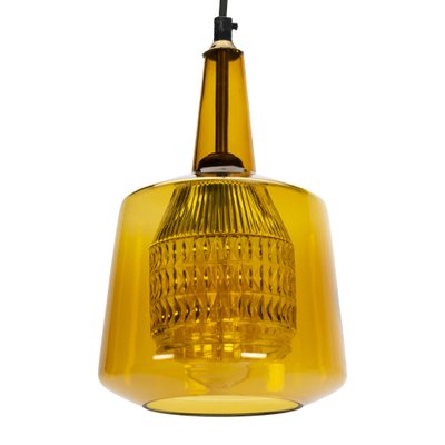 Pendant Lamp in Green Glass by Carl Fagerlund for Orrefors, 1960s-XMR-1382601