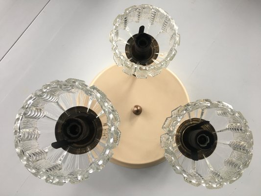 Pendant Lamp in Metal and Glass, 1960s-WQQ-1017652