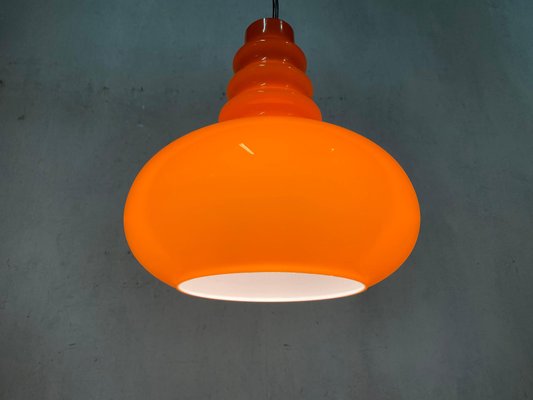 Pendant Lamp in Orange Glass from Peill & Putzler-GPQ-1786067