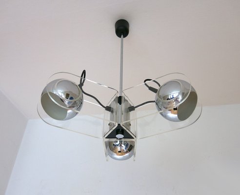 Pendant Lamp in the Style of Gino Sarfatti, 1970s-URD-1180847