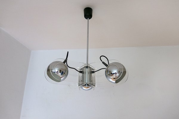 Pendant Lamp in the Style of Gino Sarfatti, 1970s-URD-1180847