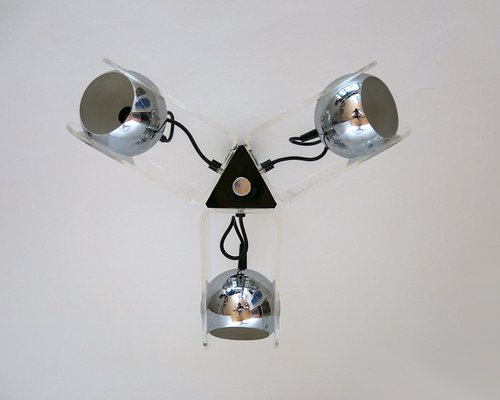 Pendant Lamp in the Style of Gino Sarfatti, 1970s-URD-1180847