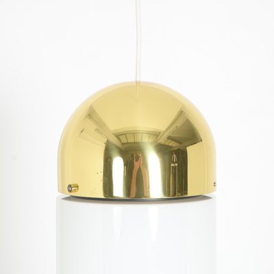 Pendant Lamp in White Glass by Glashütte Limburg-VT-1319028