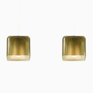 Pendant Lamps by Carl Fagerlund for Orrefors, 1960s, Set of 2-SFD-1151470