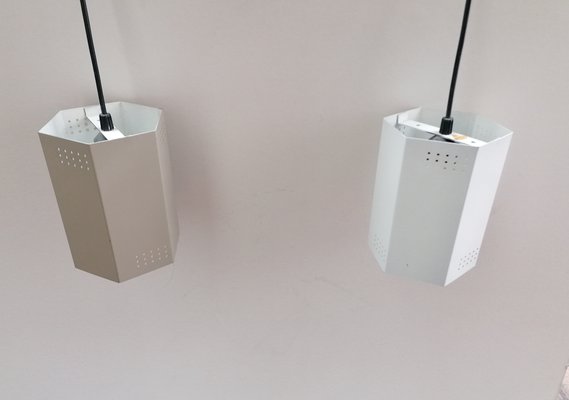 Pendant Lamps by J. J. M. Hoogervorst for Anvia, 1960s, Set of 2-GO-588589