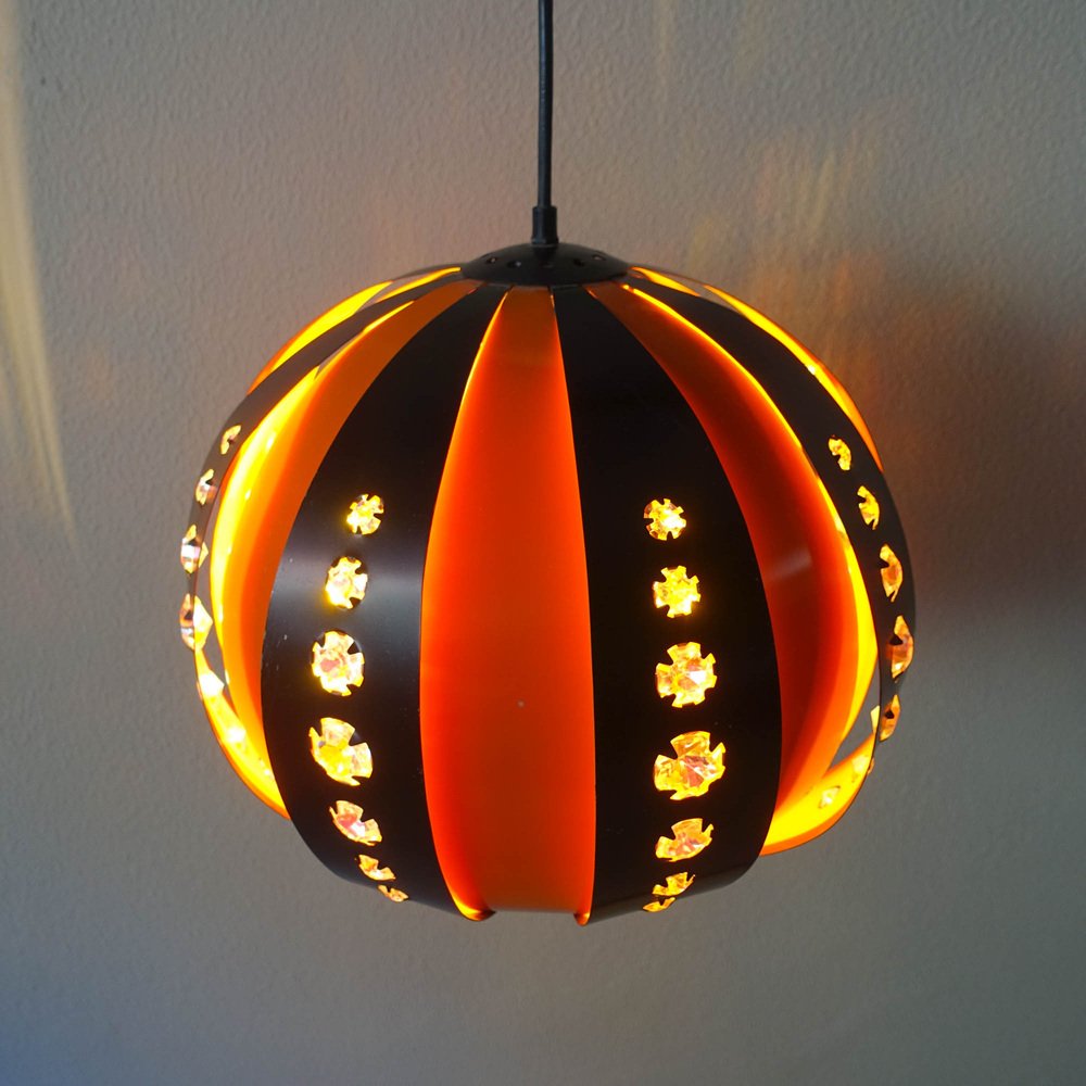 Pendant Light by Werner Schou for Coronell Elektro, 1970s