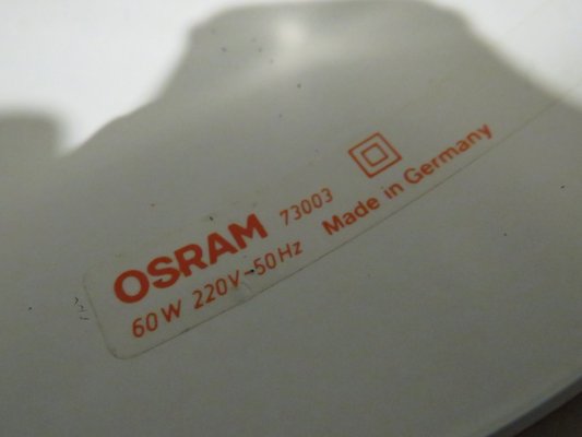 Pendant Space Age from Osram, Germany, 1960-UKG-1135101