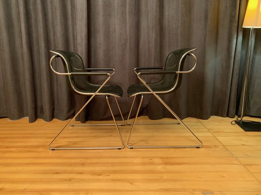 Penelope Chairs attributed to Charles Pollock for Castelli, Italy, 1982, Set of 2-VQM-1780453