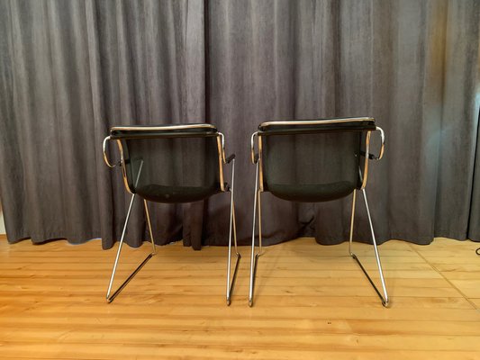 Penelope Chairs attributed to Charles Pollock for Castelli, Italy, 1982, Set of 2-VQM-1780453