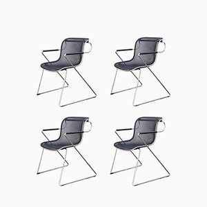 Penelope Chairs by Charles Pollock for Castelli, 1982, Set of 4-VCV-1304405