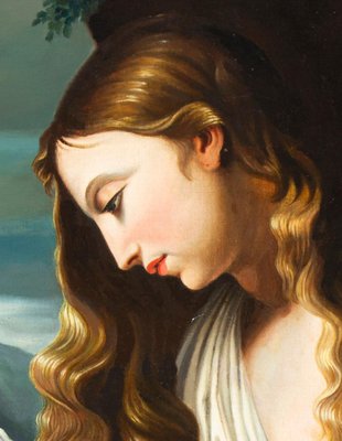 Penitent Magdalene, Oil on Canvas, 18th Century-ABO-1440487