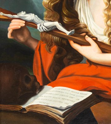 Penitent Magdalene, Oil on Canvas, 18th Century-ABO-1440487