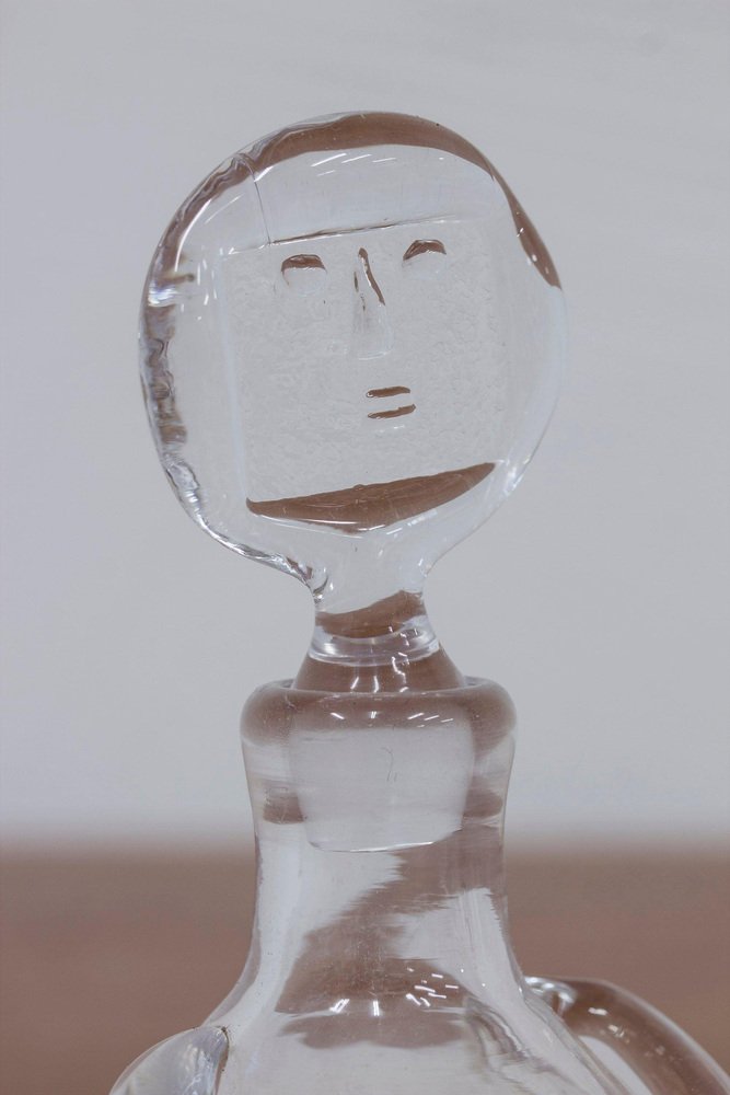 People Decanter by Erik Höglund No.3, 1950s