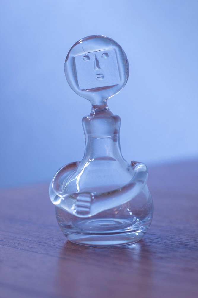 People Decanter by Erik Höglund No.3, 1950s