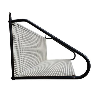 Perforated Metal Bookshelf by Tjerk Reijenga for Pilastro, 1950s-NUX-1181012