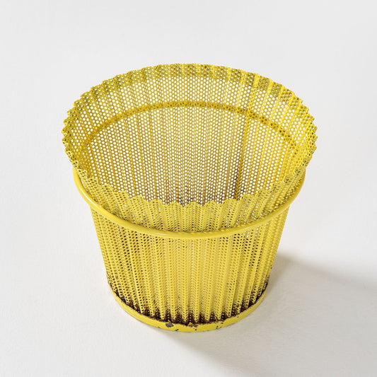 Perforated Metal Vase attributed to Mathieu Matégot for Gubi, 1950s