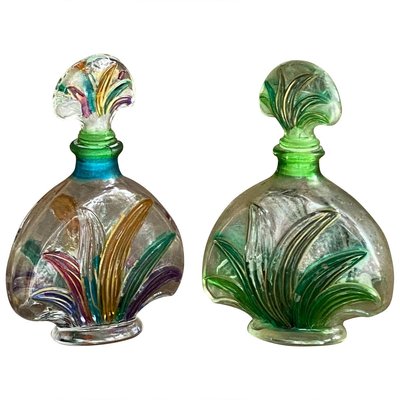 Perfume Bottles in Glass, 1970s, Set of 2-UR-853664