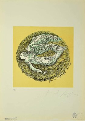 Pericle Fazzini, The Angel, Lithograph and Etching, 1981-ZCI-871513