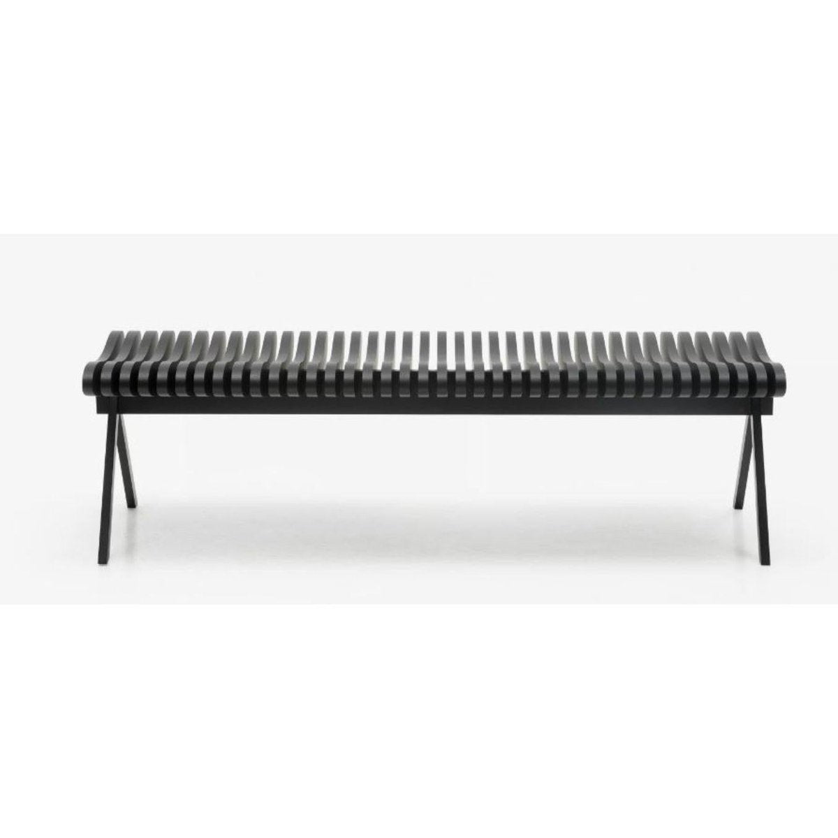 Perlude Oak Bench Small by Caroline Voet